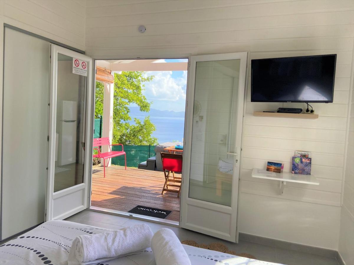 Bungalow Palbea Superieur Avec Spa Et Vue Mer Schoelcher Luaran gambar