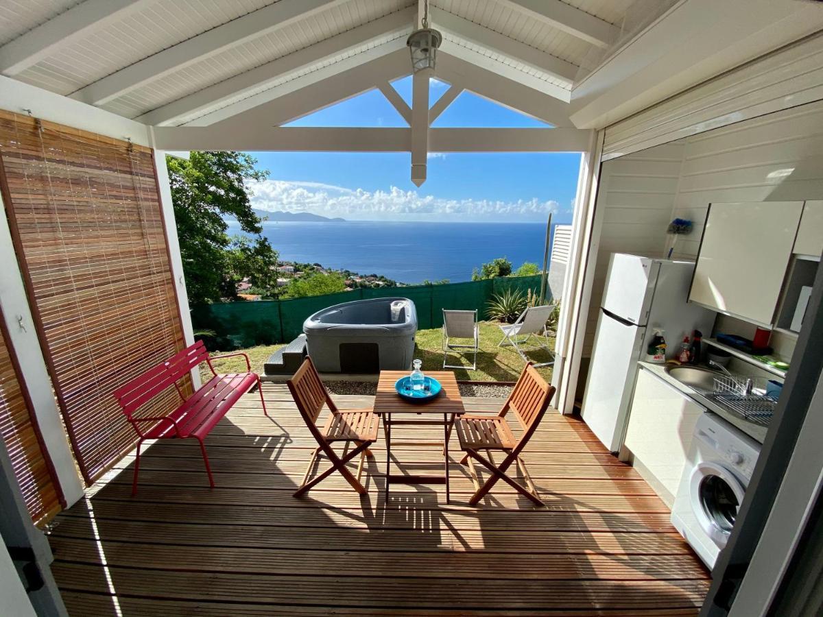 Bungalow Palbea Superieur Avec Spa Et Vue Mer Schoelcher Luaran gambar