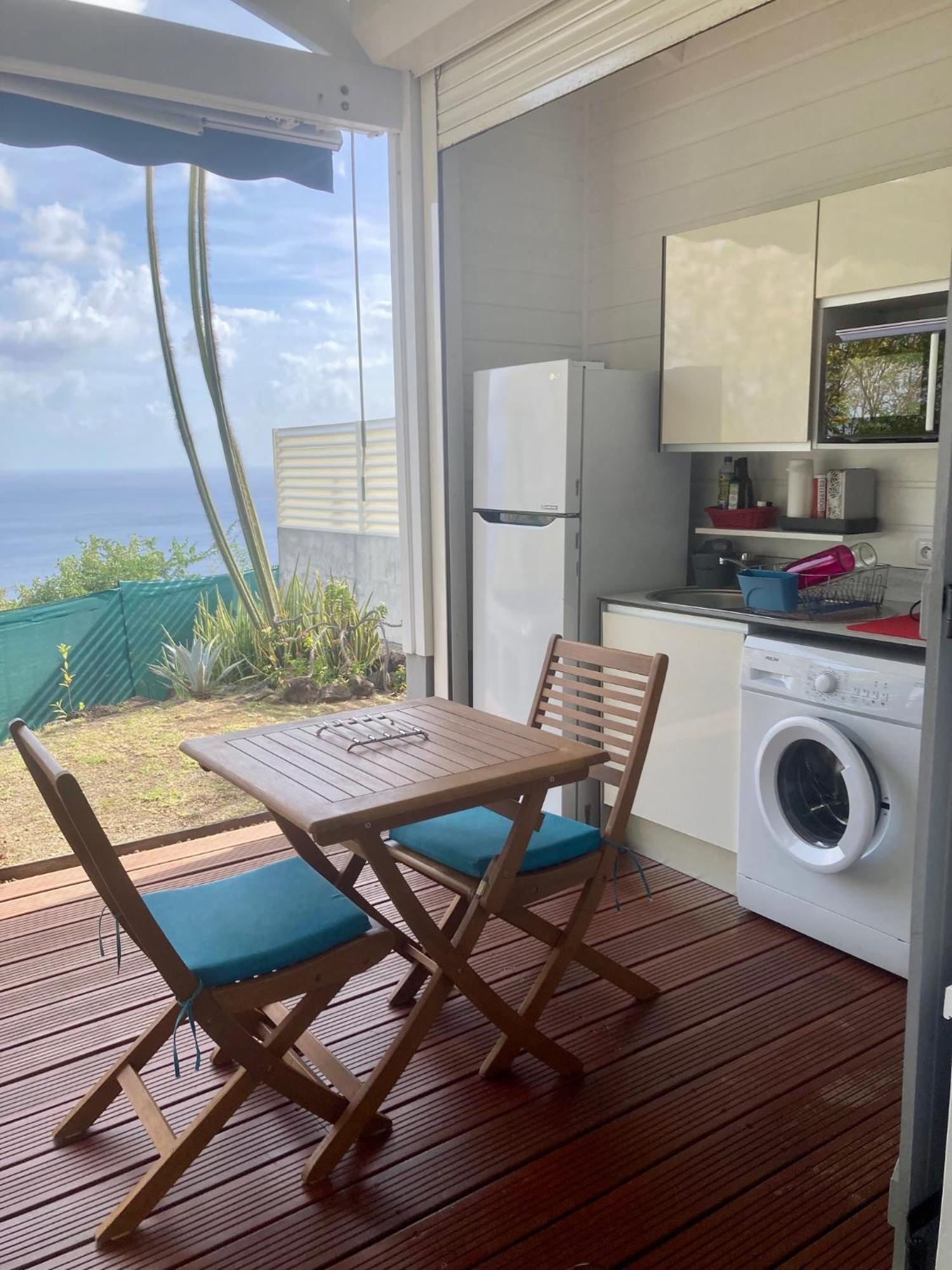 Bungalow Palbea Superieur Avec Spa Et Vue Mer Schoelcher Luaran gambar